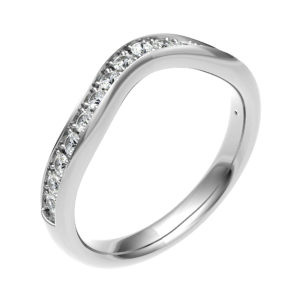 Elfled Natural Round cut Prong  Diamond Ring