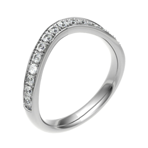 Elfie Natural Round cut Prong  Diamond Ring