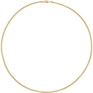  Vipra Natural Diamond Yellow Gold Necklace
