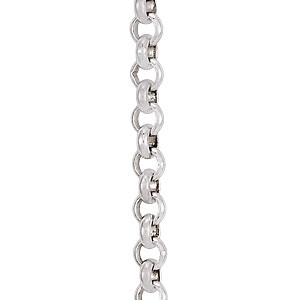 William White Gold 2MM Sterling Silver Necklace