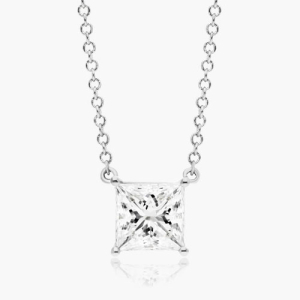 Toriana Natural Diamond Solitaire Pendant Necklace