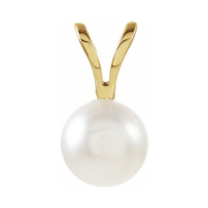 Vanya Yellow Gold Pearl Gemstone Necklace