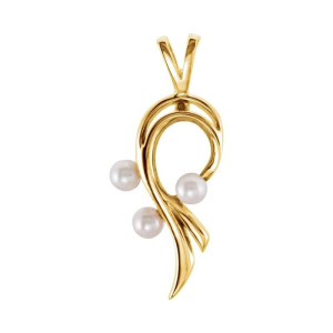 Vera Round cut Pearl Gemstone Necklace