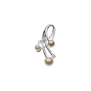 Vaanya Round cut 4 Prong  Pearl Gemstone Necklace