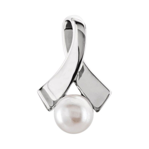 Verna Round cut Pearl Gemstone Necklace