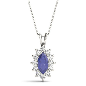 Tallula 0.10 - 3.00 Carat Blue Sapphire Marquise cut Prong Set 