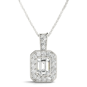 Temima 0.65 Carat Natural Diamond Emerald cut Bezel Set 