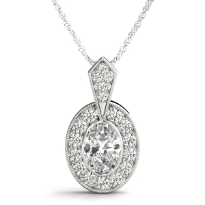 Tenesha 0.20 - 2.00 Carat Natural Diamond Oval cut Bezel Set 