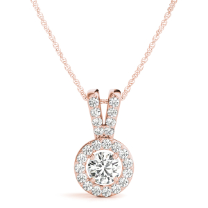 Tomika Natural Diamond Rose Gold 4 Prong 