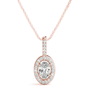 Tamyra Natural Diamond Rose Gold 4 Prong 