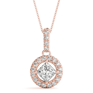 Tiffinee Natural Diamond Rose Gold 4 Prong 