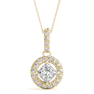 Tiffinee Natural Diamond Yellow Gold 4 Prong 