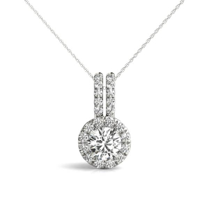Tennie 0.75 Carat Natural Diamond Round cut 4 Claw Set 