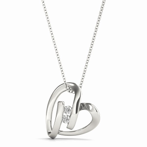 Valencia Lab-Created Diamond Round cut Channel Set 