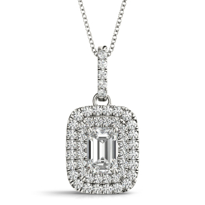 Tawney 0.50 - 3.00 Carat Natural Diamond Emerald cut 4 Prong 