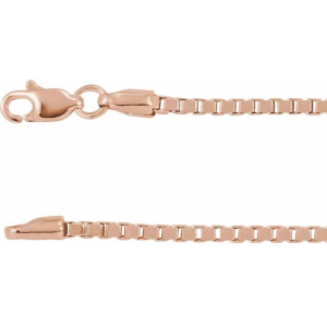 Nesa Rose Gold Chain Necklace