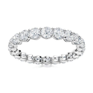 Ellice Natural Platinum Prong  Diamond Ring