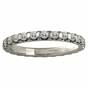 Ebba 0.15 - 1.10 Carat Lab-Created Round cut Bar Set  Diamond Ring