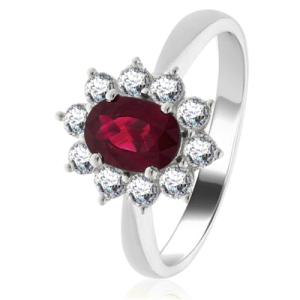 Ruby Engagement Ring