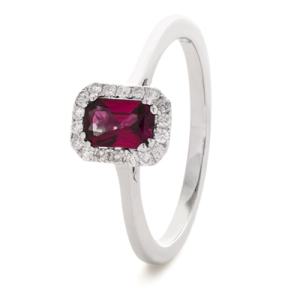 Ruby Diamond  Ring