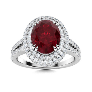 Ruby Engagement Ring