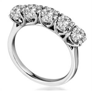 Five Stone Diamond Ring