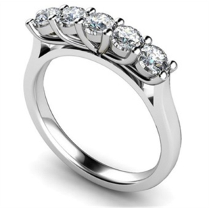 Five Stone Diamond Ring