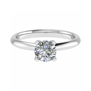 4 Prong Brilliant Cut Round 0.20-3.00 Carat  Diamond Engagement Ring 