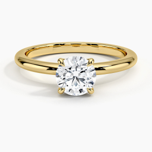 Beautiful 4 Prong Brilliant Cut Round 0.20-3.00 Carat  Diamond Engagement Ring 