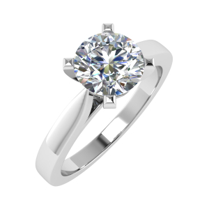 0.20-3.00 Carat 4 Prong  Solitaire Engagement Ring 