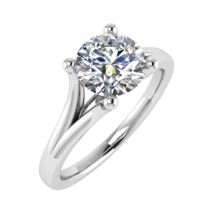 Lilith 4 Prong Solitaire Engagement Ring 
