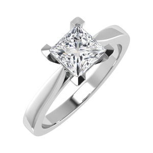 Ophelia Princess Cut Engagement Ring