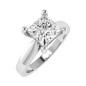 Sienna 4 Prong  Princess Cut Engagement Ring