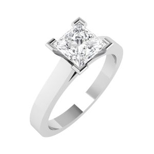  Cordia Lab-Created 4 Prong Solitaire Diamond Ring