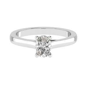  Brittinee Lab-Created Diamond 4 Prong Classic Solitaire Engagement Ring