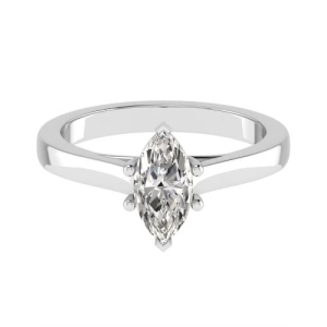  Cedra Natural 6 Prong Solitaire Diamond Ring