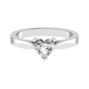 Camlyn Natural 4 Prong Solitaire Diamond Ring