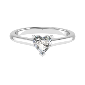 Betsi Lab-Created Diamond 3 Prong Classic Solitaire Engagement Ring