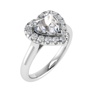 Elani Lab-Created 3 Prong Everyday Diamond Ring