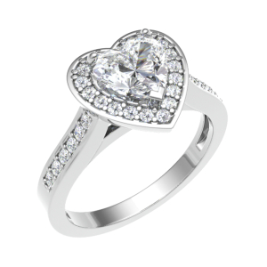 Rinsy Lab-Created 3 Prong Everyday Diamond Ring