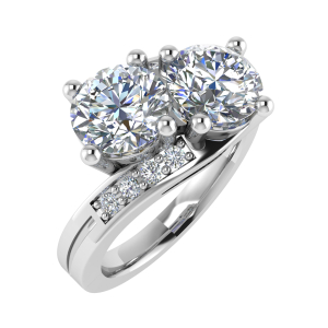 Sheela Double Gallery Designed Engagement Ring