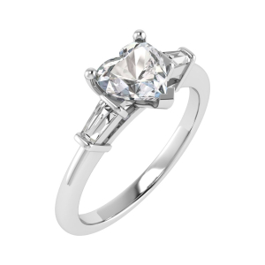 Gabriela Heart Shaped Engagement Ring 
