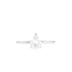 0.20-3.00 Carat Seliena Pear Cut Solitaire Engagement Ring