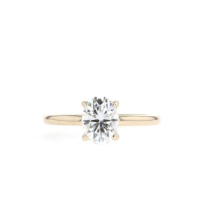 Celisa Natural 4 Prong Solitaire Diamond Ring