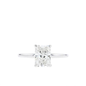  Chante Natural 4 Prong Solitaire Diamond Ring