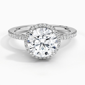 Laila Lab-Created 4 Prong Cluster Diamond Ring
