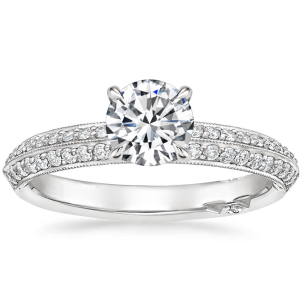 Georgia 0.20-3.00 Carat Elegant Round Diamond Engagement Ring