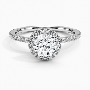Benita 0.20-3.00 Carat Round Shaped Diamond Engagement Ring