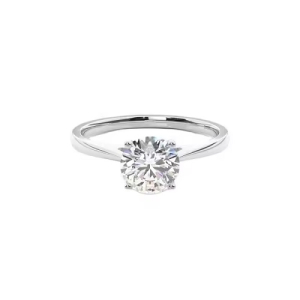 Yumna 0.20 - 3.00 Carat Lab-Created Round cut Diamond Engagement Ring