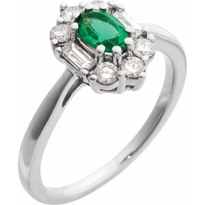 Yeva 1.15 Carat Emerald Oval cut 